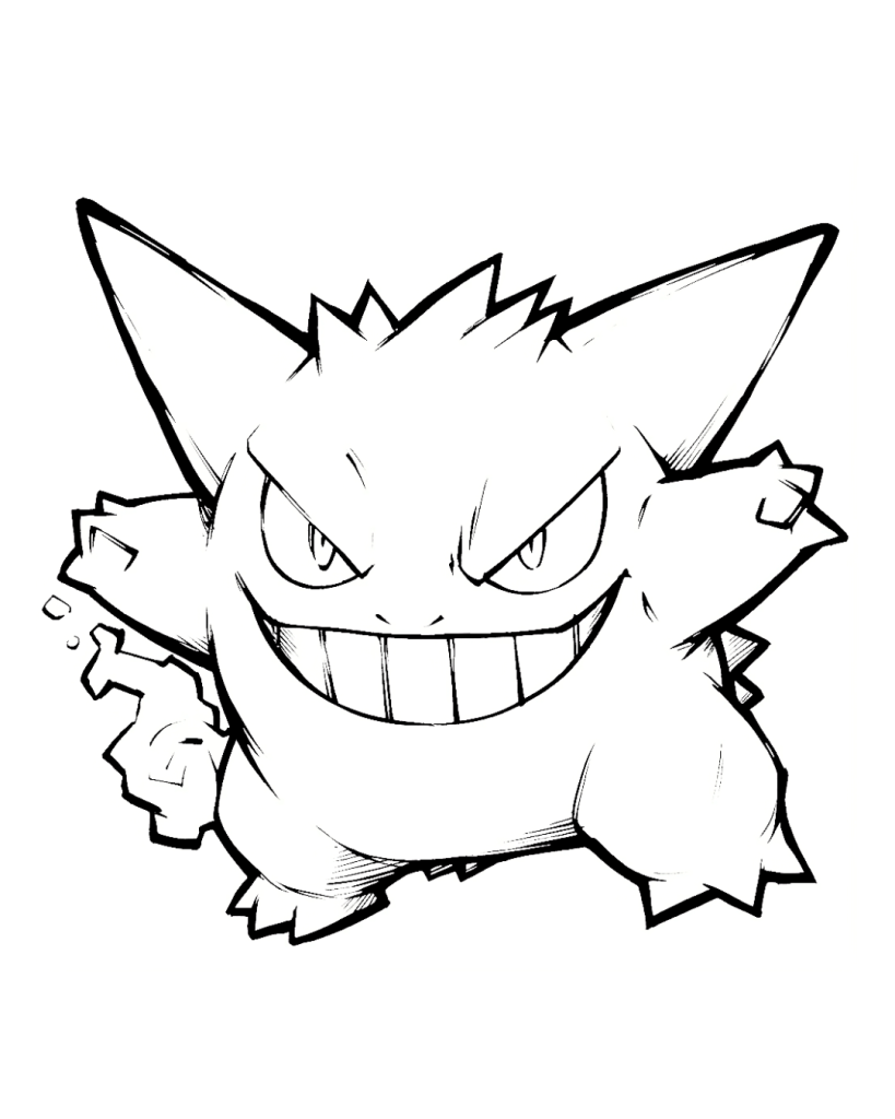 Adorable Pokemon Gengar 