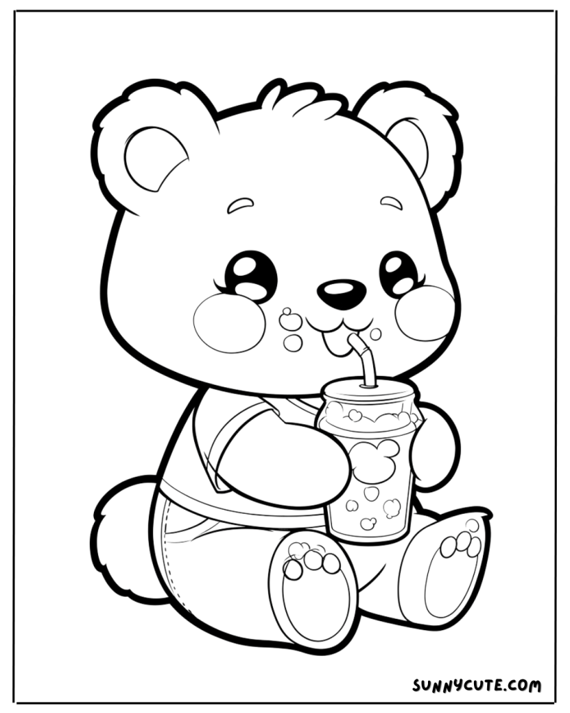 Baby Bear coloring page